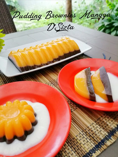 Foto resep Puding Brownies Mangga👍