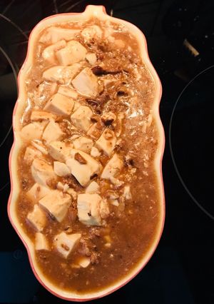 Hình của món Đậu tứ xuyên.