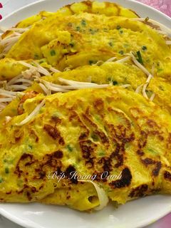 Hình của món Bánh Xèo.