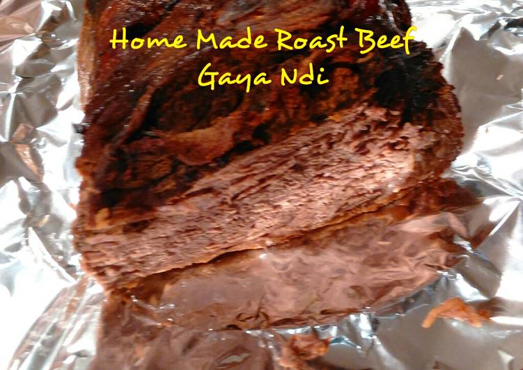 Bagaimana Membuat Home Made Roast Beef Gaya Ndi #BikinRamadhanBerkesan yang Lezat