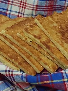 صورة لوصفة فطير صحي بالجلجلان و زيت الزيتون 🫒