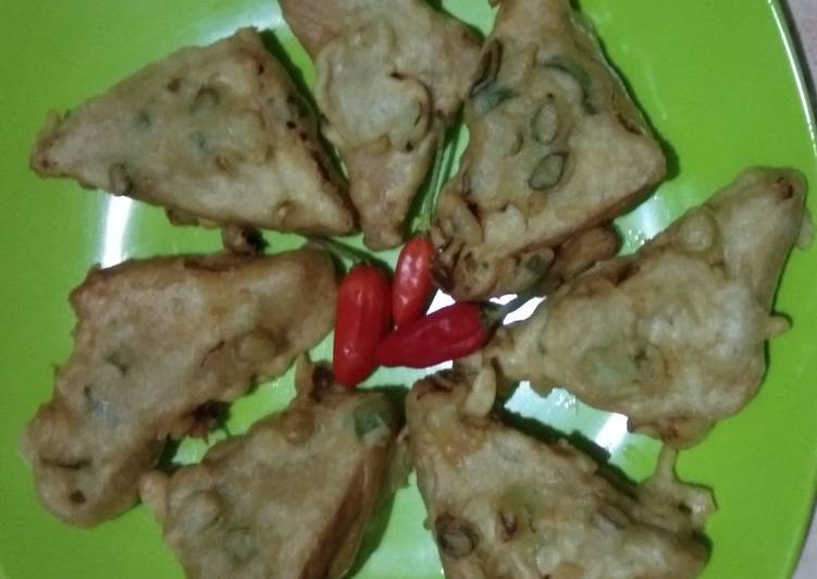 Tahu mendoan simple