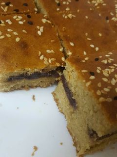 صورة لوصفة كيكة الدخن 😉