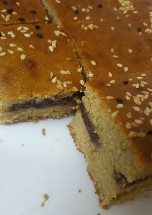 صورة لوصفة كيكة الدخن 😉