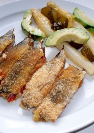 Una foto de Sardinas rellenas al horno