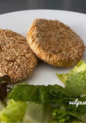 Foto di Hamburger di ceci