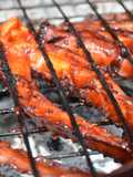 Calamar con salsa bbq