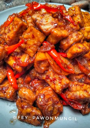 Foto resep Oseng Tempe Kecap Pedas