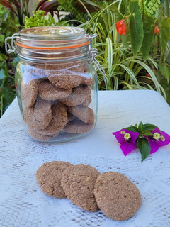 Una foto de Galletitas avena, coco y cacao