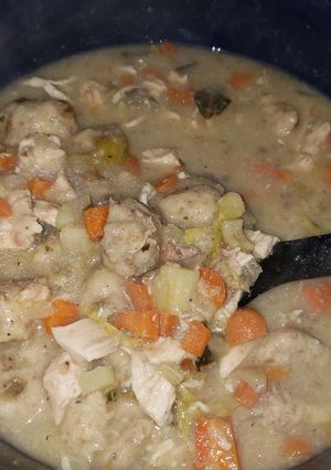 A picture of Leftover Stuffing Dumplings.