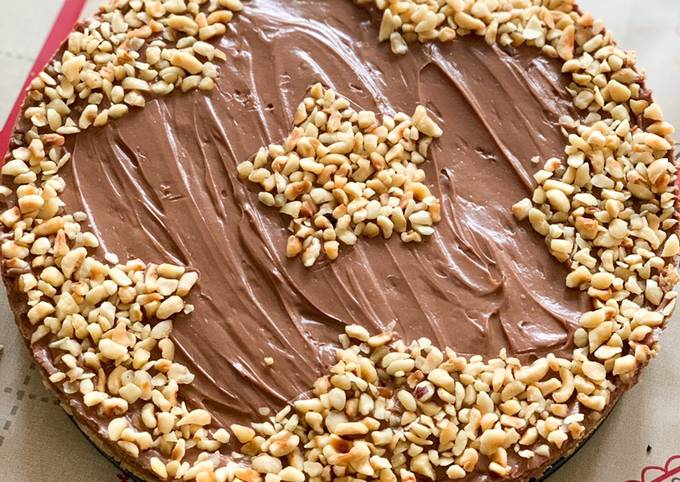Chocolate & Hazelnut Cheesecake (gluten free)