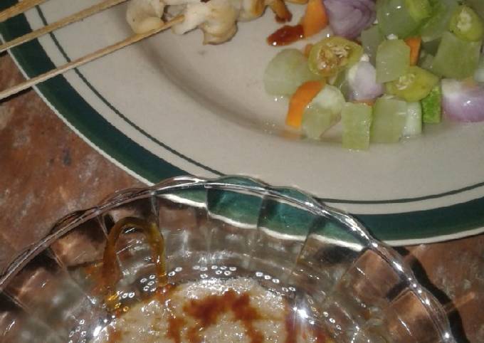 Resep membuat Sate jamur tiram dijamin sesuai selera