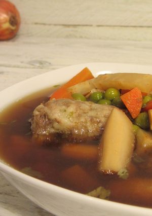 Kacsanyak leves recept fotója