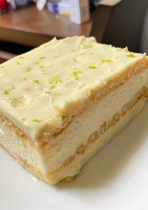 Una foto de Postre de limón en solo 10 minutos!