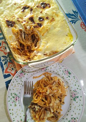 Foto resep Spaghetti Brulee