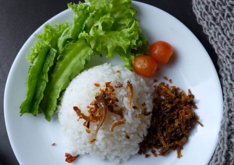 Cara Mudah Nasi Putih Sambal Bilis Ready Made Aneka Masakan Enak