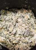 Kaths Spinach artichoke dip