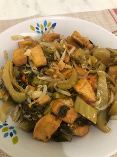 Foto resep Sayur Asin Tahu Toge