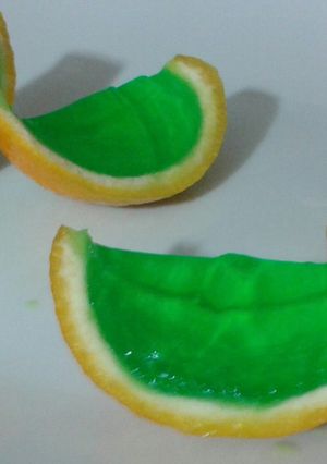 عکسی از دستور ژله پرتقالی