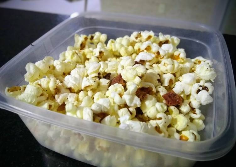 Pipoca Com Bacon - Tudogosreceitas