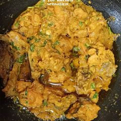 A picture of Dahi Chicken.