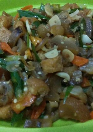 Foto resep Kikil (tahu) Cabai Hijau