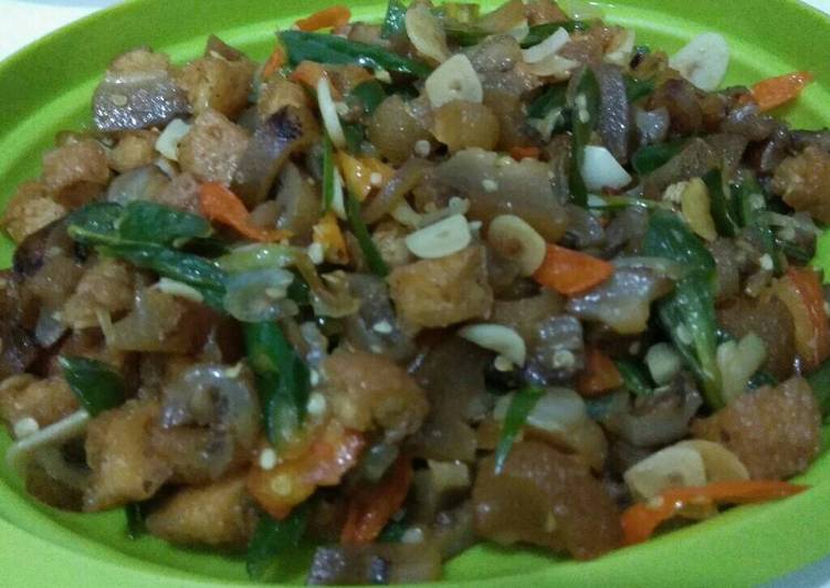 Recipe: Yummy Kikil (tahu) Cabai Hijau
