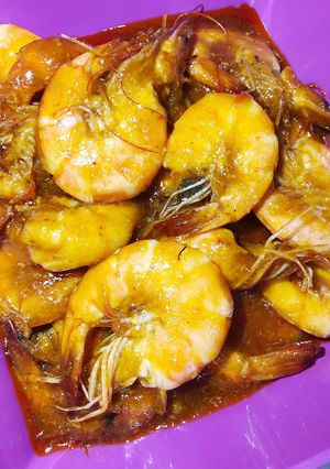 Foto resep Udang Asam Manis