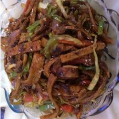 A picture of Chapati Noodles (leftovers chapatis)Healthy version of noodles for ur kids easy to make.