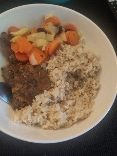 A picture of Slow cooked beef bowl.