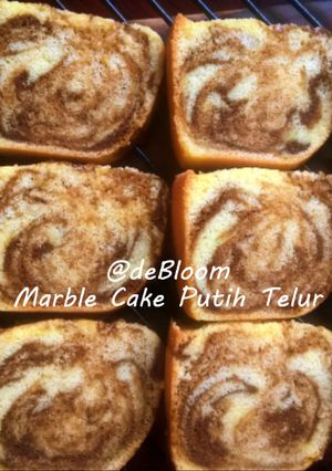 Foto resep 204. Marble Cake Putih Telur