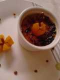 Crème brûlée de aguaymanto 