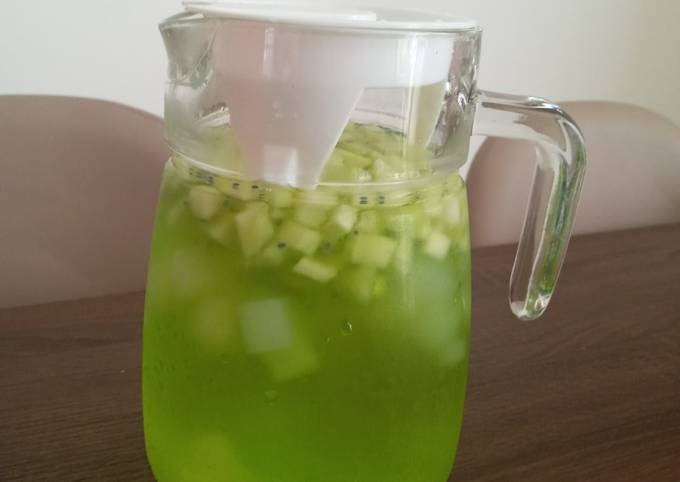 Resep Es sirup melon, Bikin Ngiler