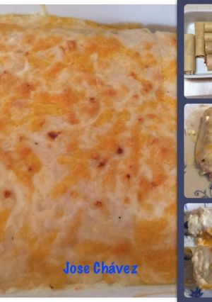 Una foto de Canelones de Atún y de Carne