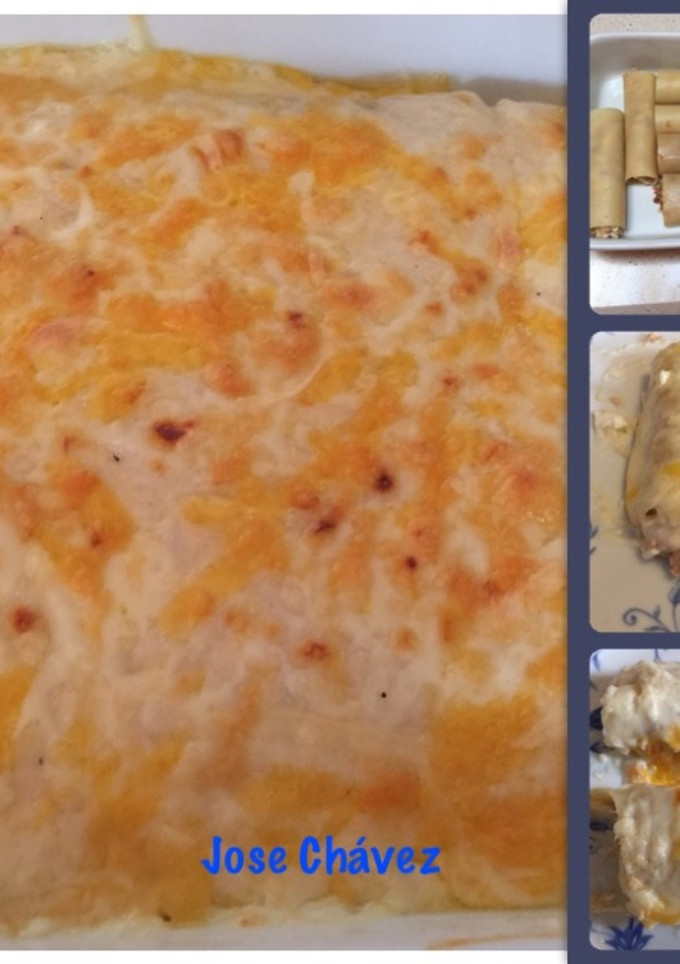 Una foto de Canelones de Atún y de Carne