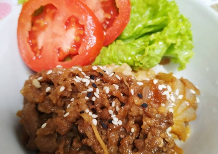 Cara Gampang Membuat Beef teriyaki ala yoshinoya yang Enak RESEP.US