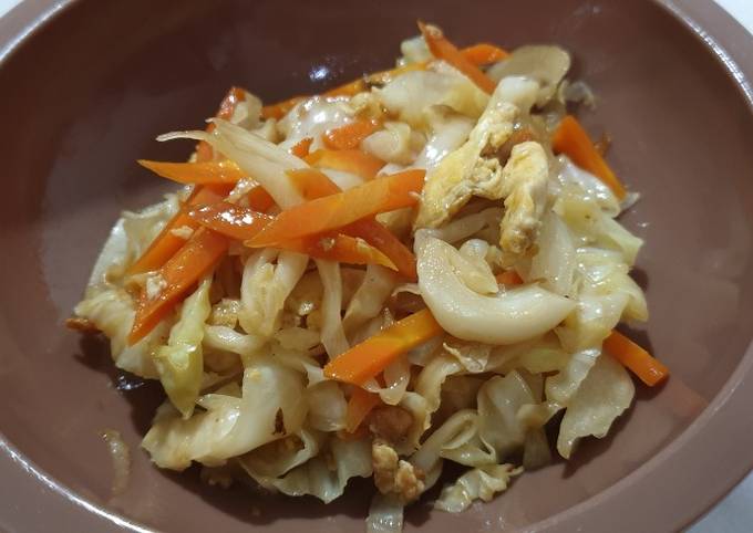 Langkah Mudah untuk Menyiapkan Orakarik Sayur Sederhana(kids friendly-ketofriendly menu) Anti Gagal