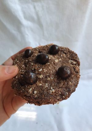 Una foto de Cookie saludable y vegana