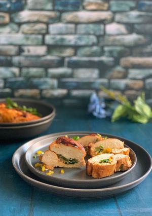 Stuffed chicken রেসিপির প্রধান ছবি
