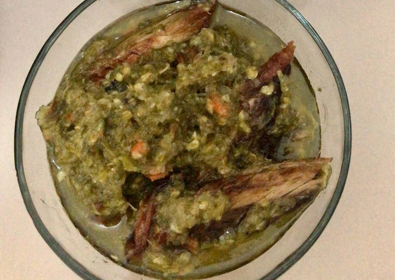 Ikan tongkol cabe hijau