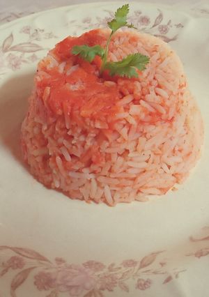 Una foto de Arroz rojo