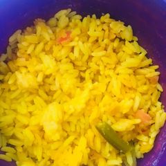A picture of Vegetable rice.