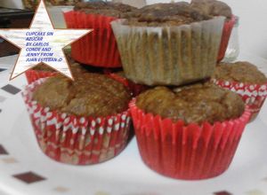 Una foto de Cupcake casero sin azúcar para bebés