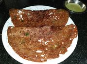 A picture of ragi dosa batter