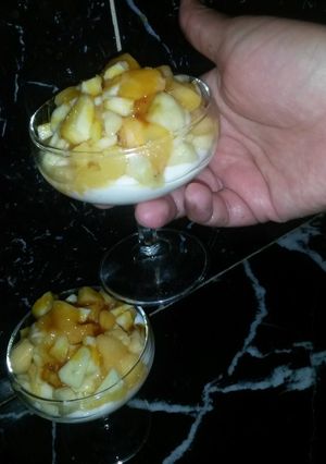 صورة لوصفة حلى بالفواكه