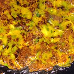 A picture of Missi roti.