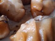Una foto de dumplings maicena