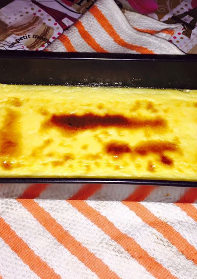 Una foto de Flan de huevo y nata
