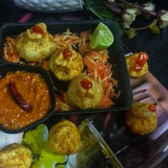 A picture of Veg Momos.