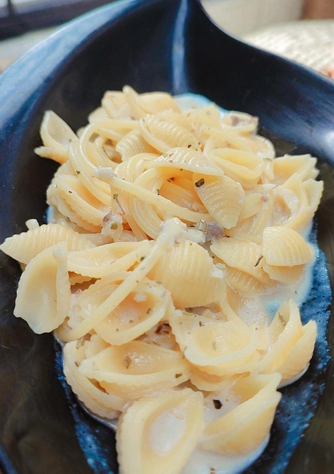 Foto resep Spaghetti Creamy Cheese Carbonara